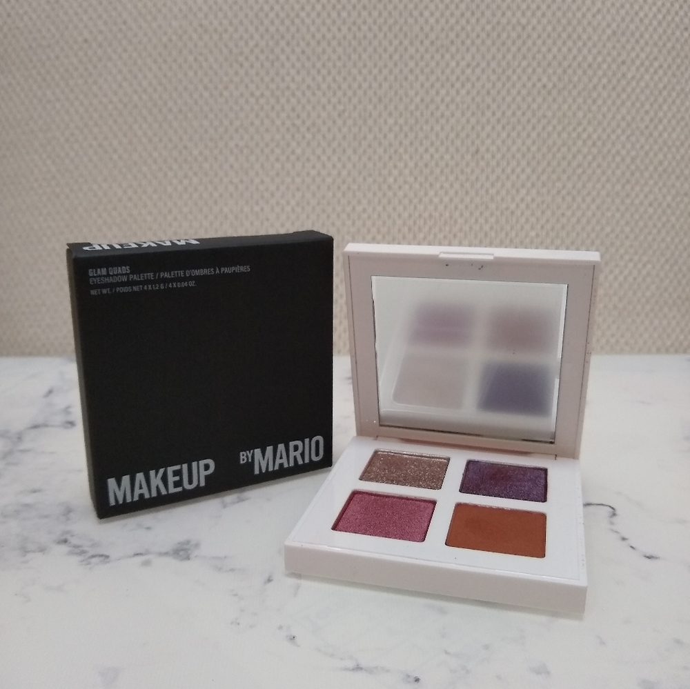 Makeup by Mario Glam Quads Eyeshadow Palette in Rosy Glam